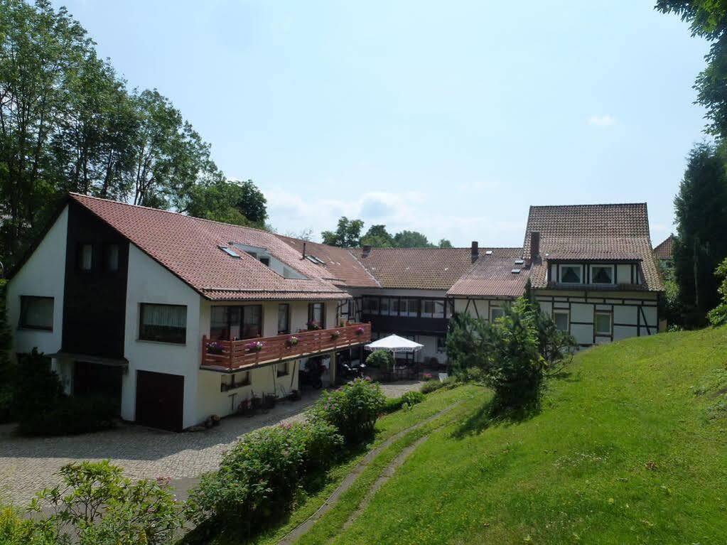 Hotel Pension Gelpkes Muehle Bad Sachsa Exterior foto